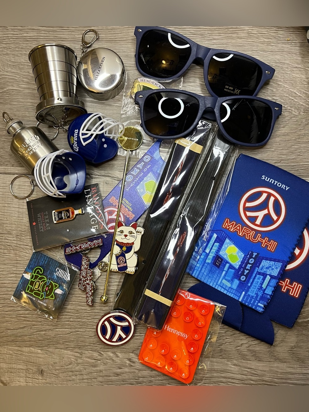 Large Lot of Bar & Liquor Brand Collectibles